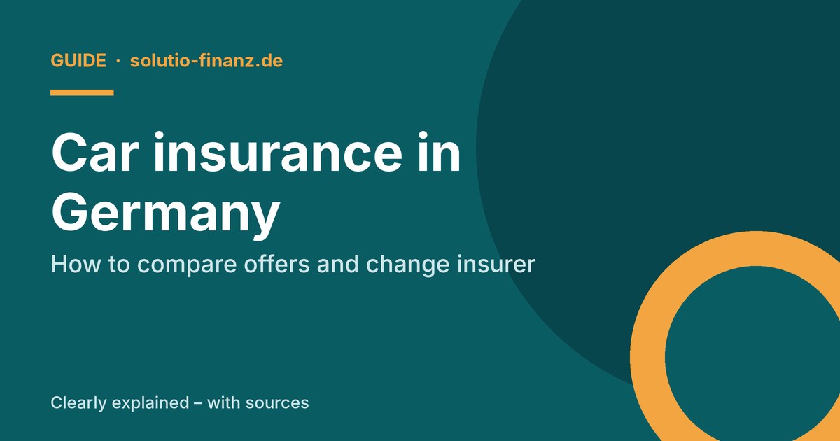 Car insurance in Germany: how to compare offers and change insurer