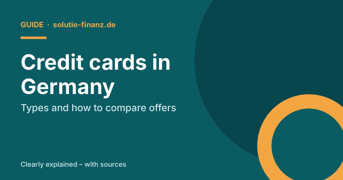 Credit cards in Germany: types and how to compare offers